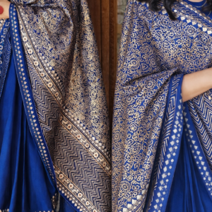 Hand Block Printed Sarhi